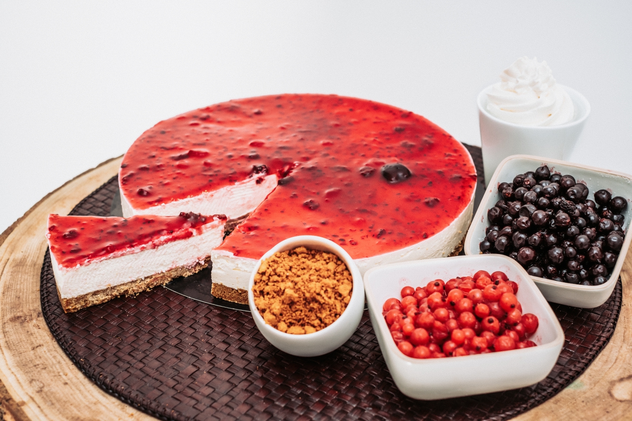 Cheesecake Frutos Vermelhos