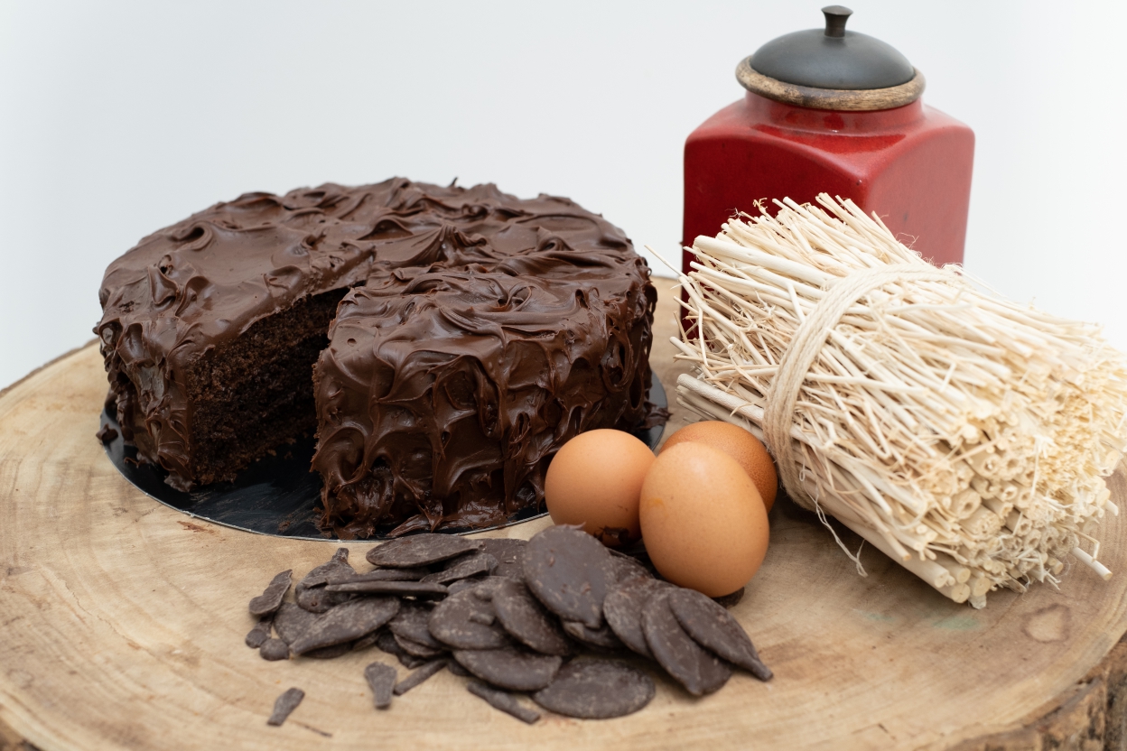 Bolo de Chocolate Fondant
